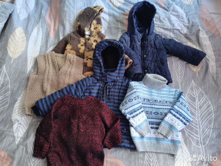 Вещи пакетом на мальчика 86-92