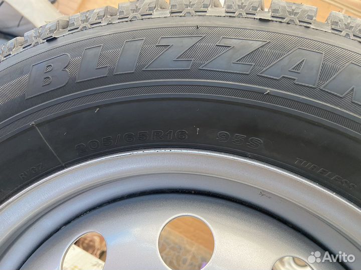 Зимняя резина 205/65 r16 на штампах