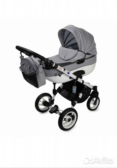 Коляска 3 в 1 Adbor Ottis Grey