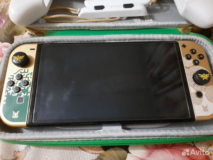 Nintendo switch oled прошитая Zelda edition