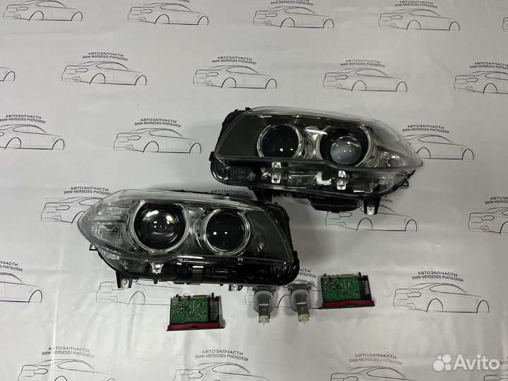 Фары BMW F10 рестайлинг всборе с блоками