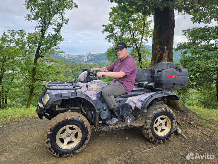 Квадроциклы тур в Сочи Ореховая роща от 1,5 часа