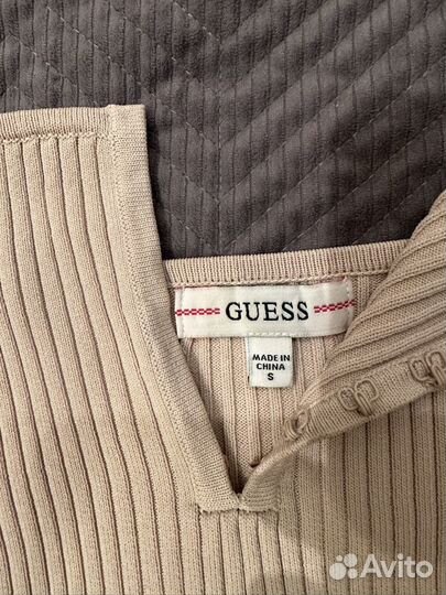 Боди Guess оригинал бежевое новое размер S