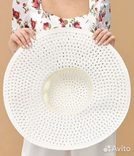 Шляпа женская пляжная