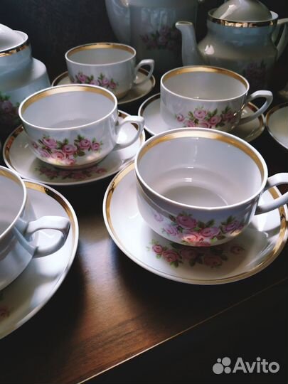 Чайно кофейный сервиз СССР