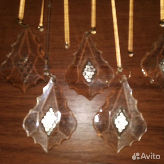 Люстра потолочная СССР с подвесками