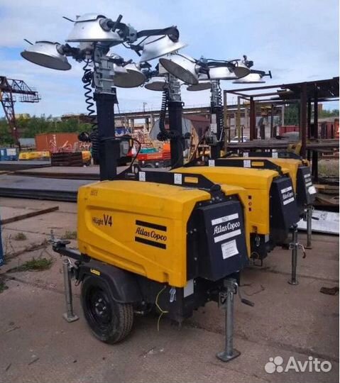 Аренда передвижной осветительной мачты