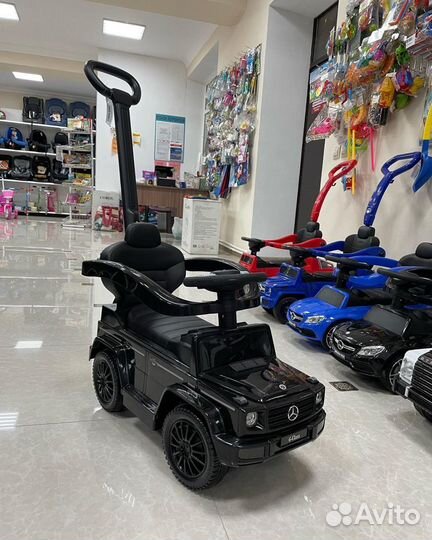 Каталка-толокар Mercedes-Benz гелик новая