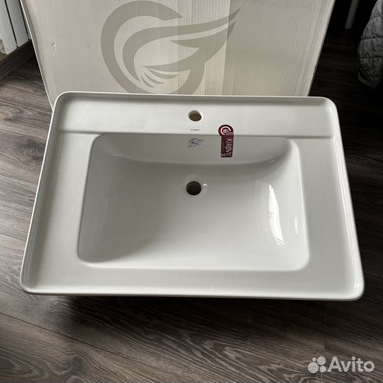 Раковина накладная 75 см