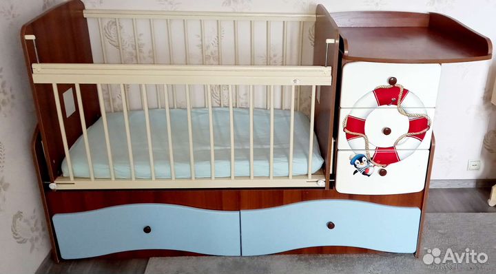 Детская кроватка трансформер