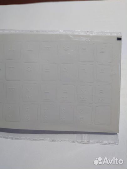 Наклейки на клавиатуру корейский язык