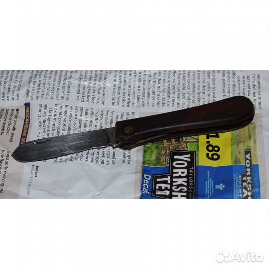 Cкладной винтажный перочинный иностранный нож