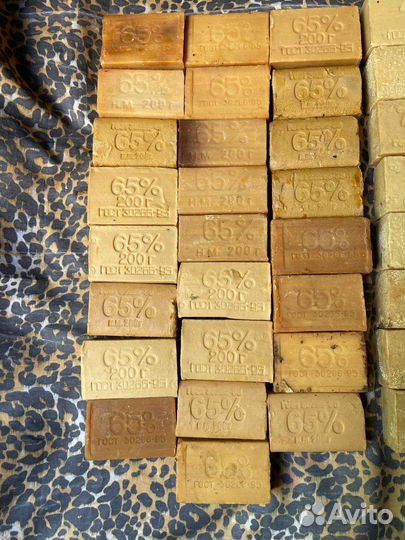 Мыло хозяйственное 1995 года