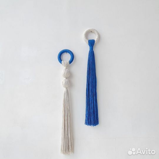 Панно из пряжи, декор из нитей