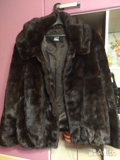 Шуба норковая 50 52-54 Авто леди
