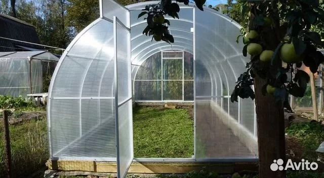 Теплица арочная двойная дуга