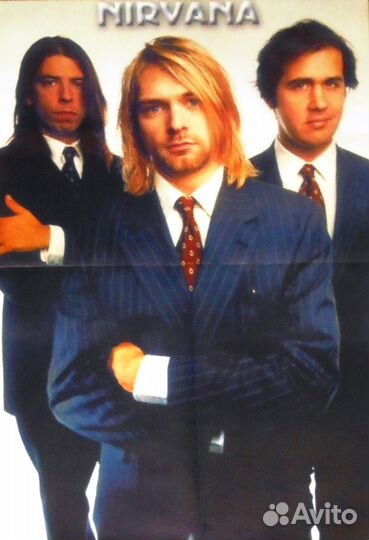 Плакаты / Постеры Nirvana Kurt Cobain