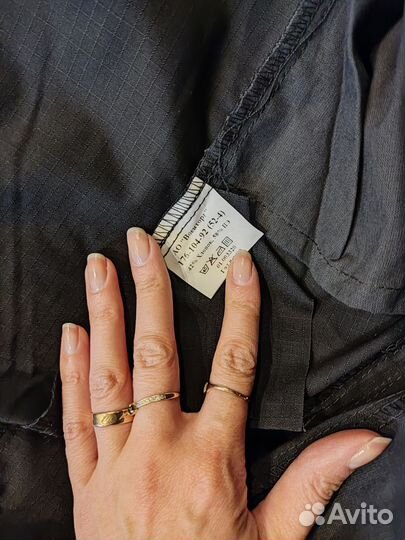 Офисная военная форма черная