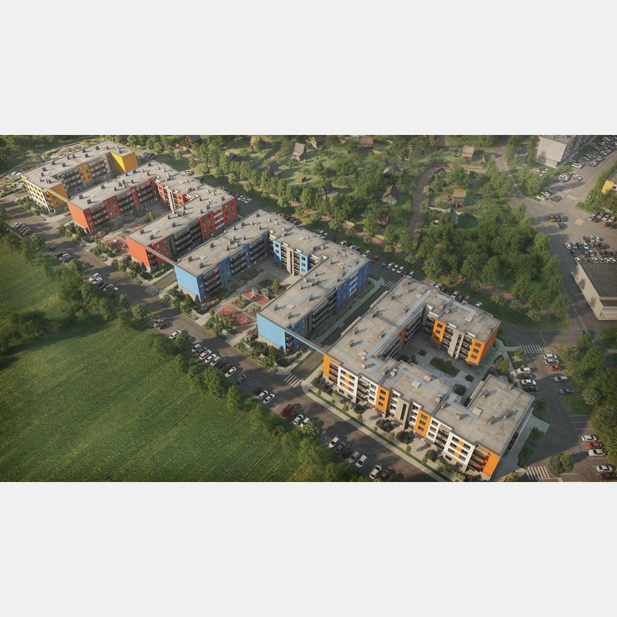 1-к. квартира, 42,5 м², 4/4 эт.