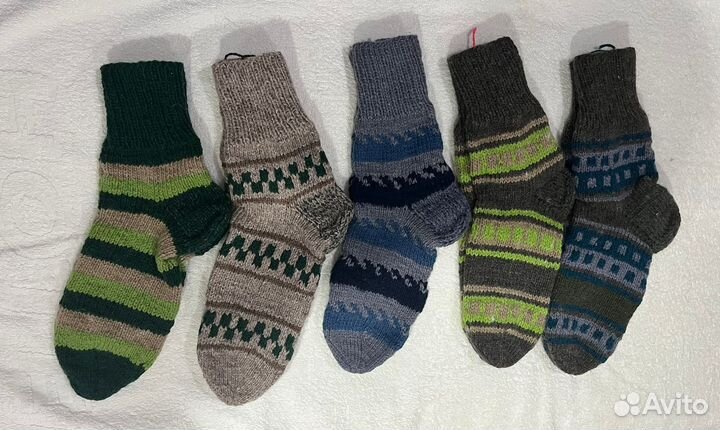Вязанные носки