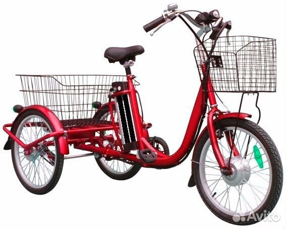 Электровелосипед трехколесный Farmer E-3W 6 ск. 24