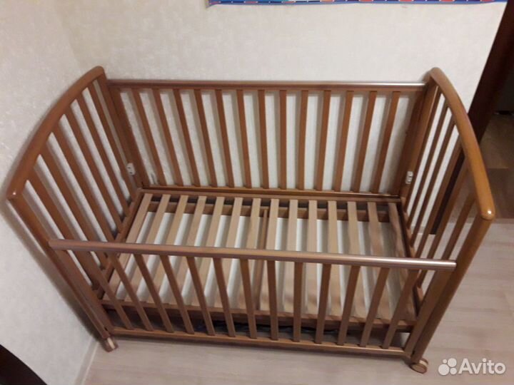 Детская кроватка pali + матрац askona