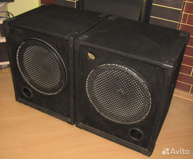 Сабвуферы CM 1000W 2шт D15