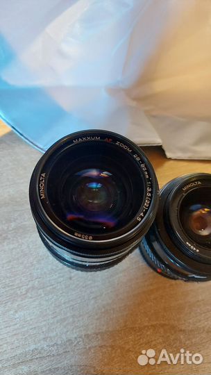 Объективы Minolta AF и LA-EA4