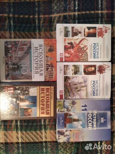 Учебники 10-11 класс