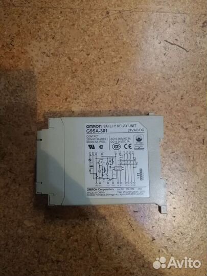 Рэле Omron 24V. G9SA-301