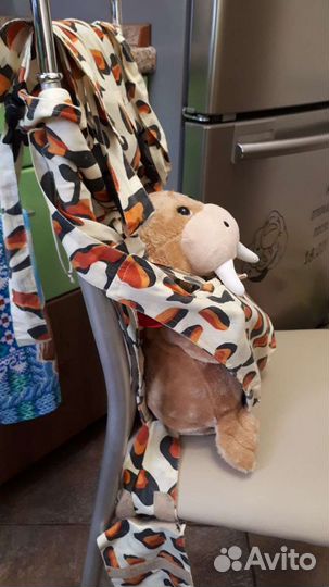 Дорожный тканевый стульчик Гусленок