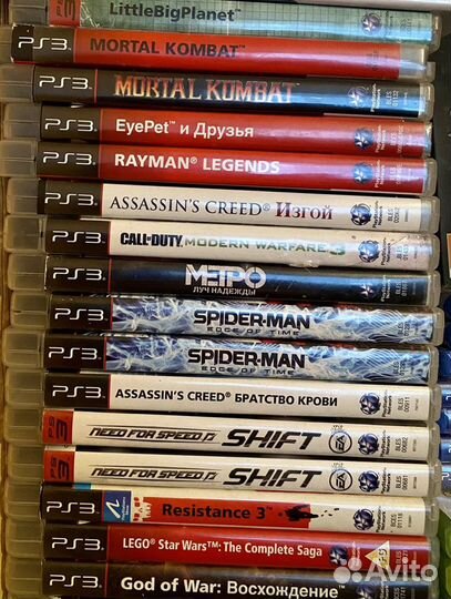 Игры PS3 Обновлено