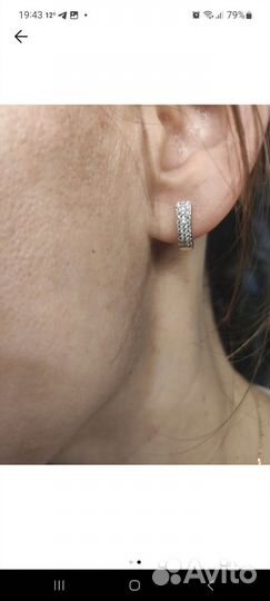 Золотые серьги