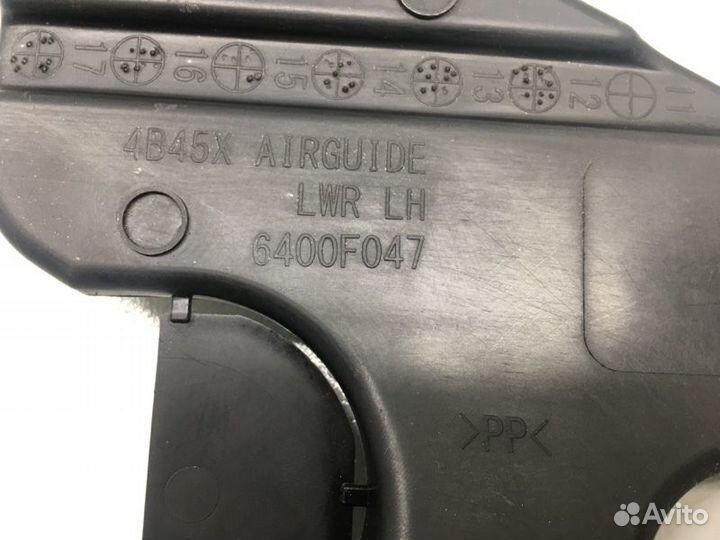 Дефлектор радиатора левый Mitsubishi Outlander 3