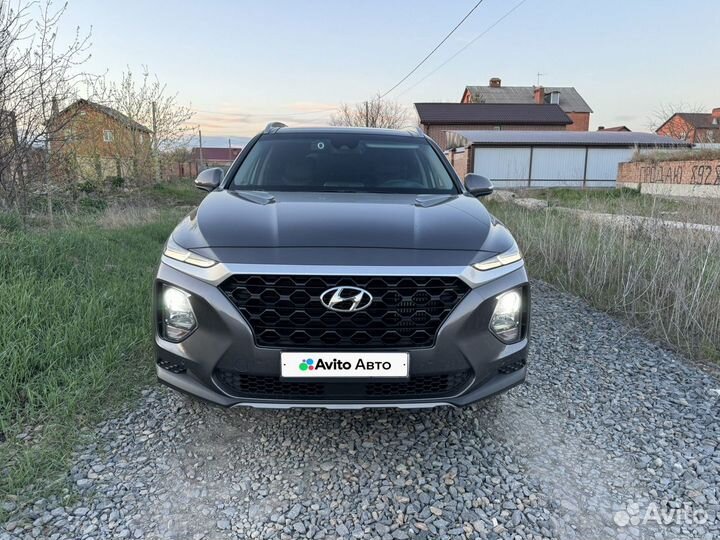 Hyundai Santa Fe 2.0 AT, 2019, 90 277 км