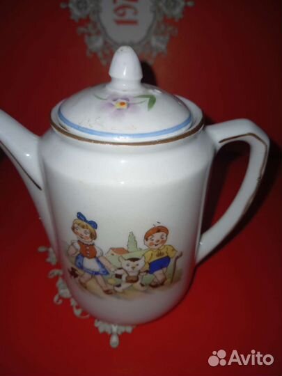 Чайник заварочный фарфоровый СССР