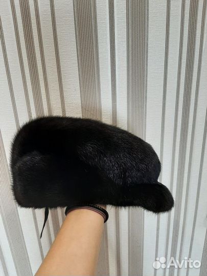 Меховая мужская кепка