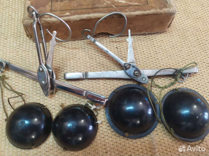 Весы ручные гирьки термометры СССР