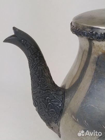 Чайный набор. Серебрение Van Bergh.сша.1898