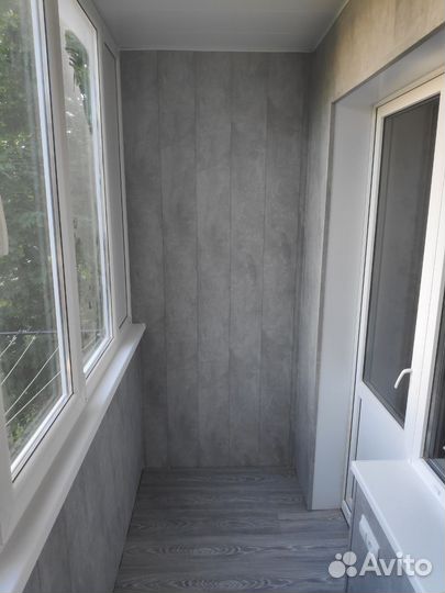 Отделка балконов под ключ