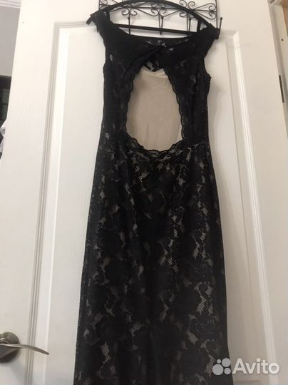 Вечернее платье в пол со шлейфом 44 46