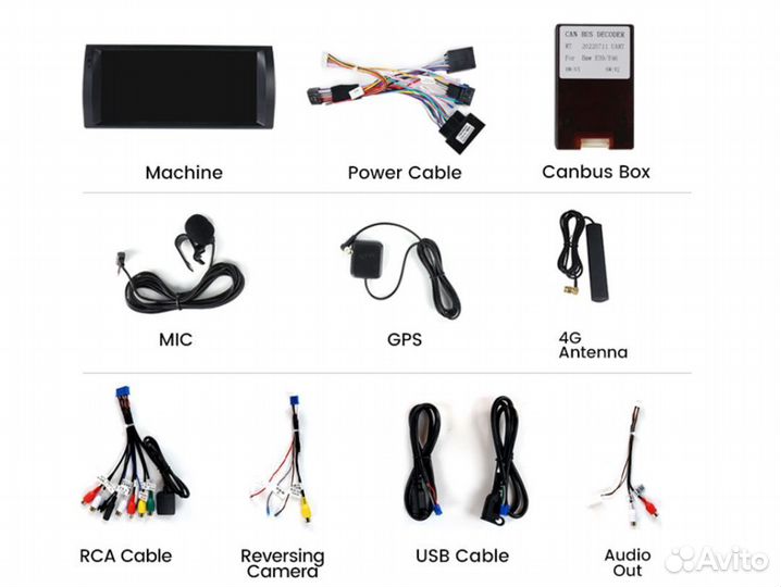 Магнитола BMW Х5 Е39 Е53 1999-2006 10.25