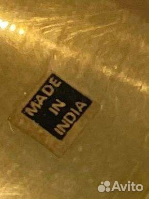 Подсвечник латунь Индия