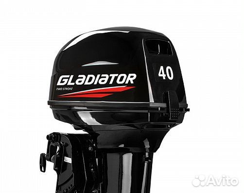Лодочный мотор gladiator G40FES