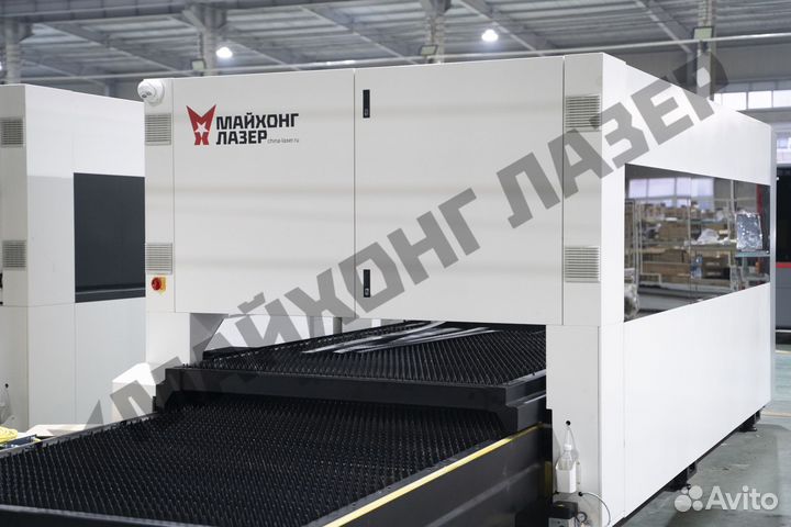Лазерный станок по металлу с кабиной 3 кв и 6 кв