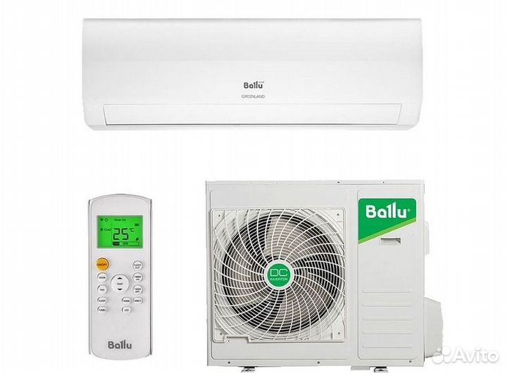 Сплит система с установкой