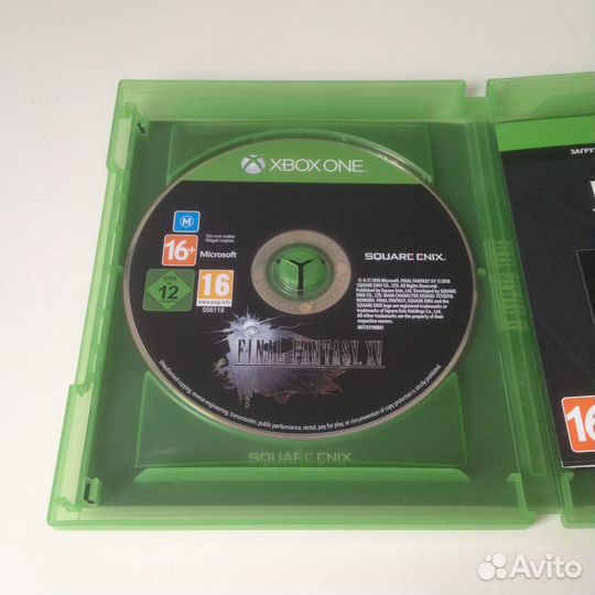 Диск Final Fantasy XV (15) xbox one