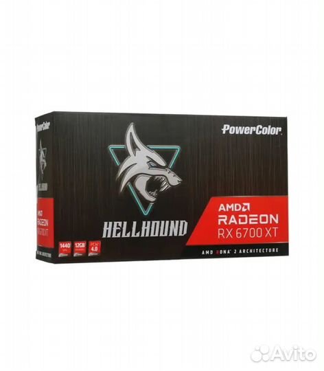 Видеокарта PowerColor AMD Radeon RX 6700 XT Hellho