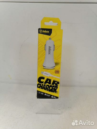 Автомобильное зу-2USB inkax microUSB 2.1А CD-12