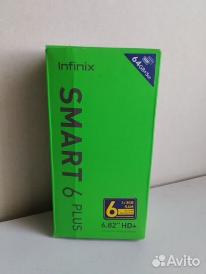 Infinix Smart 6 Plus, 3/64 ГБ